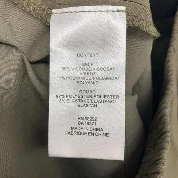 Tibi NWT Washed Viscose Utility Hoodie Jumpsuit in Moss Green LG - Picture 12 of 16